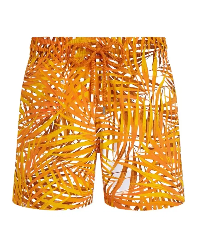 Vilebrequin Men's Palm Leaves Swim Shorts