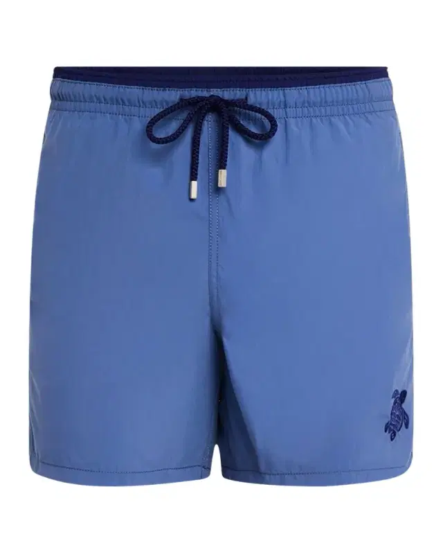 Vilebrequin Men's Les Unis Bicolor Swim Trunks