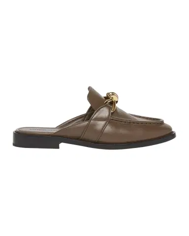 Bottega Veneta Astaire Knot Leather Loafer Mules | Thumbnail 1