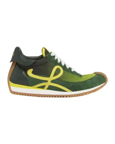 Loewe Flow Runner Suede and Leather Sneakers | Thumbnail 1