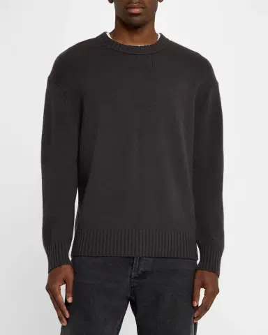 Frame Men's Cashmere Knit Sweater | Thumbnail 4 Frame Men's Cashmere Knit Sweater | Thumbnail 4