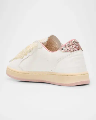 Golden Goose Girl 's Exclusive Ball Star Glitter & Metallic Leather Sneakers, Toddlers/Kids | Thumbnail 2