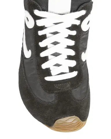 Loewe Flow Runner Suede and Leather Sneakers | Thumbnail 4