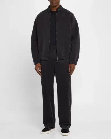 Giorgio Armani Men's Jersey Pull-On Trousers | Thumbnail 2