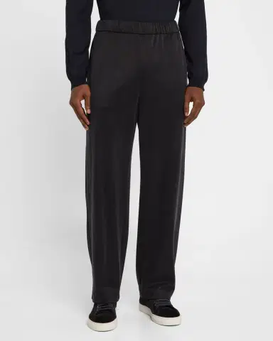 Giorgio Armani Men's Jersey Pull-On Trousers | Thumbnail 4