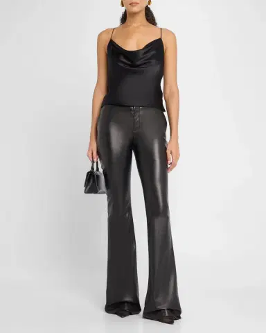 L'Agence Calista Cowl-Neck Silk Camisole | Thumbnail 2