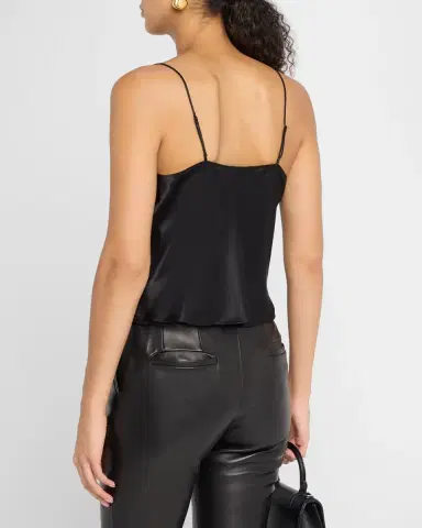 L'Agence Calista Cowl-Neck Silk Camisole | Thumbnail 3
