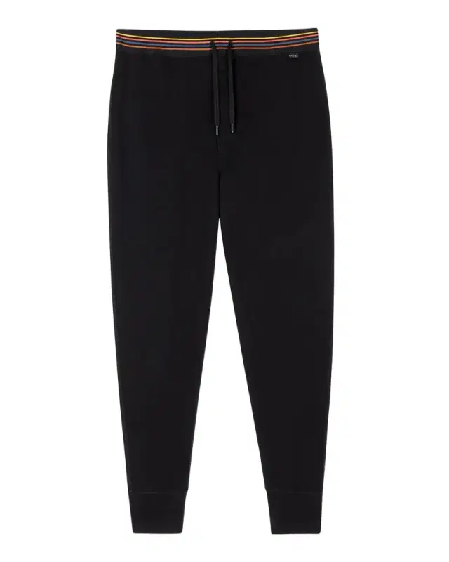 Men 's Artist Rib Stripe-Waistband Joggers