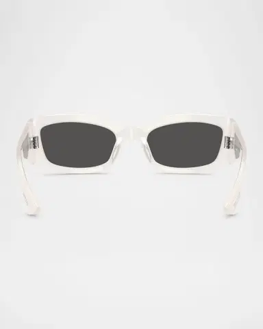 Khaite x Oliver Peoples Ov5575su Rectangle Acetate Sunglasses | Thumbnail 4 Khaite x Oliver Peoples Ov5575su Rectangle Acetate Sunglasses | Thumbnail 4