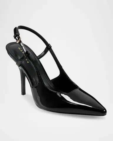 Marc Fisher LTD Torry Patent Leather Slingback Pumps | Thumbnail 2 Marc Fisher LTD Torry Patent Leather Slingback Pumps | Thumbnail 2