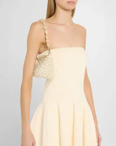 Cult Gaia Mercier Beaded Zip Shoulder Bag | Thumbnail 2