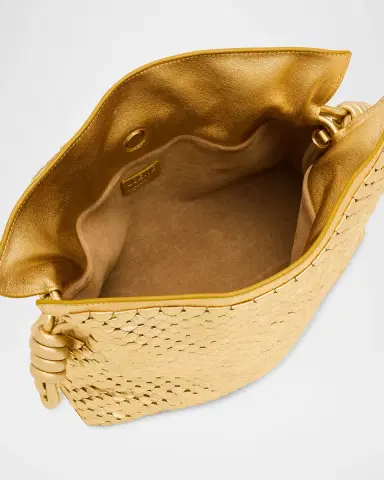 Loewe Flamenco Clutch Bag in Scales Metallic Leather | Thumbnail 4 Loewe Flamenco Clutch Bag in Scales Metallic Leather | Thumbnail 4