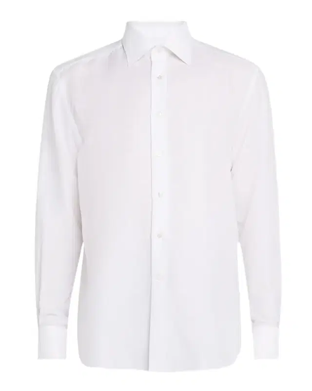 Men 's Cotton-Linen Dress Shirt