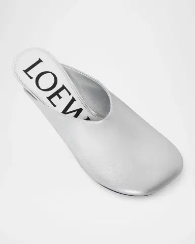 Loewe Toy Metallic Mule Pumps | Thumbnail 4