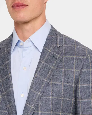 Giorgio Armani Men's Windowpane Sport Coat | Thumbnail 5