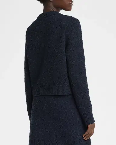 Bottega Veneta Knot-Button Boucle Knit Cardigan | Thumbnail 3 Bottega Veneta Knot-Button Boucle Knit Cardigan | Thumbnail 3