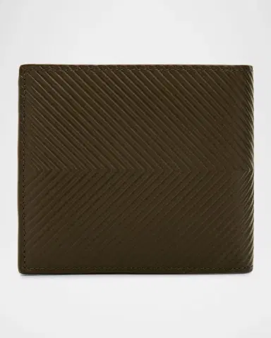 Loewe Men's Embossed Leather Bifold Wallet | Thumbnail 3