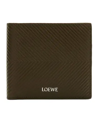 Loewe Men's Embossed Leather Bifold Wallet | Thumbnail 1