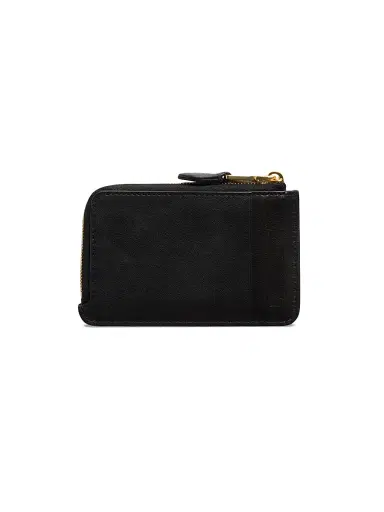Miu Miu Women's Nappa Leather Envelope Card Holder - Black | Thumbnail 2