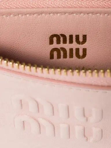 Miu Miu Women's Nappa Leather Envelope Card Holder | Thumbnail 2