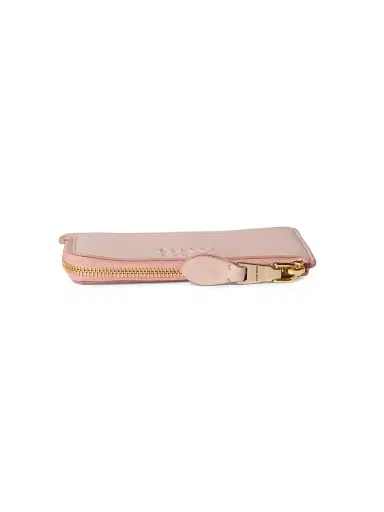 Miu Miu Women's Nappa Leather Envelope Card Holder | Thumbnail 4