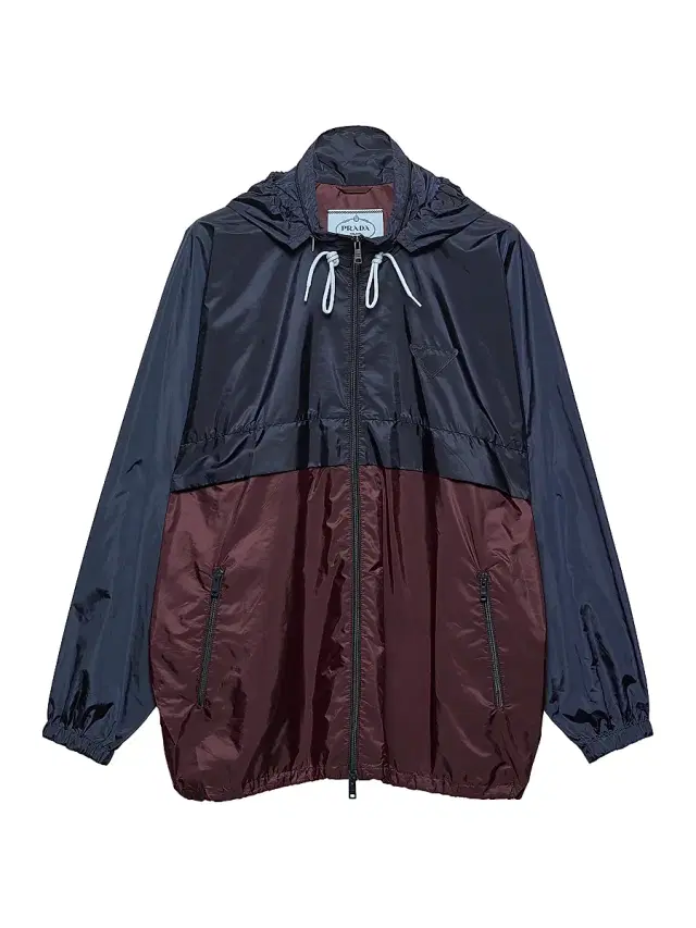 Prada Women's Lightweight Re-Nylon Blouson Jacket - Blue