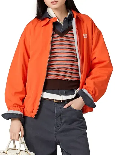 Miu Miu Women's Wool Vest - Orange - Size 6 | Thumbnail 2 Miu Miu Women's Wool Vest - Orange - Size 6 | Thumbnail 2