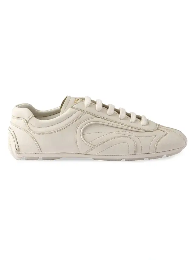 Women's Montecarlo Re-Edition 2005 Antiqued Nappa Leather Sneakers - Beige Khaki