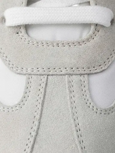Prada Women's Re-Nylon and Suede Sneakers - White | Thumbnail 5