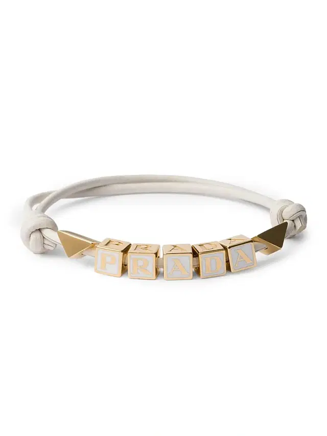 Women's Nappa Leather Bracelet - White