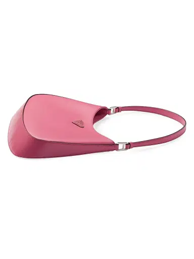 Prada Women's Cleo Brushed Leather Shoulder Bag | Thumbnail 4 Prada Women's Cleo Brushed Leather Shoulder Bag | Thumbnail 4