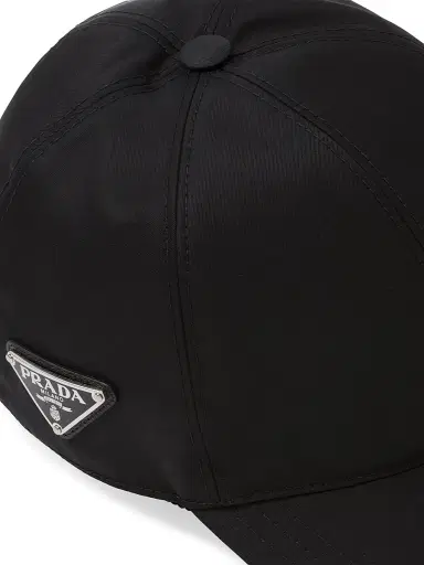 Prada Men's Re-Nylon Baseball Cap - Black - Size XS | Thumbnail 4 Prada Men's Re-Nylon Baseball Cap - Black - Size XS | Thumbnail 4
