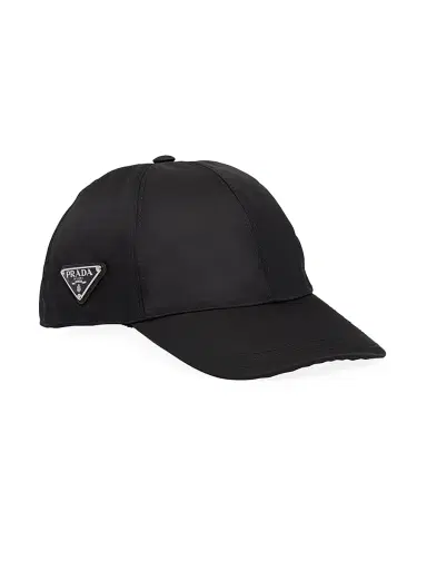 Prada Men's Re-Nylon Baseball Cap - Black - Size XS | Thumbnail 1 Prada Men's Re-Nylon Baseball Cap - Black - Size XS | Thumbnail 1