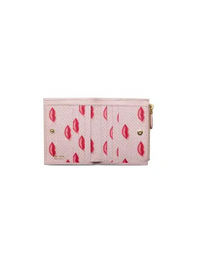 Prada Women's Saffiano Leather Wallet - Pink | Thumbnail 2 Prada Women's Saffiano Leather Wallet - Pink | Thumbnail 2