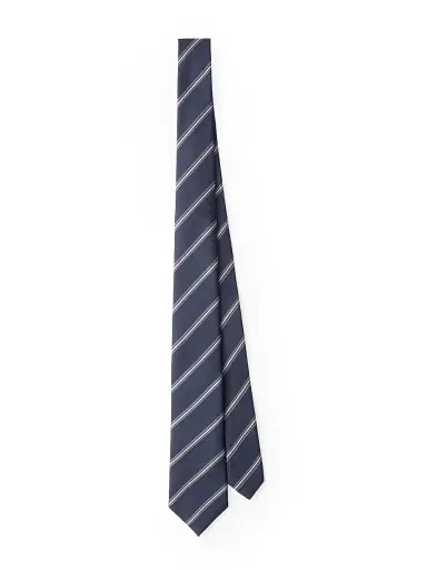 Prada Men's Silk Tie - Blue | Thumbnail 1