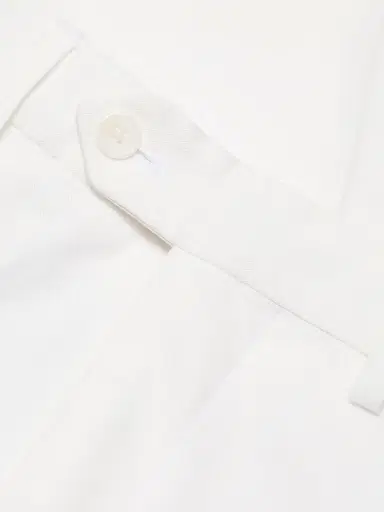 Emporio Armani Men's Slim-Straight Trousers - White | Thumbnail 7