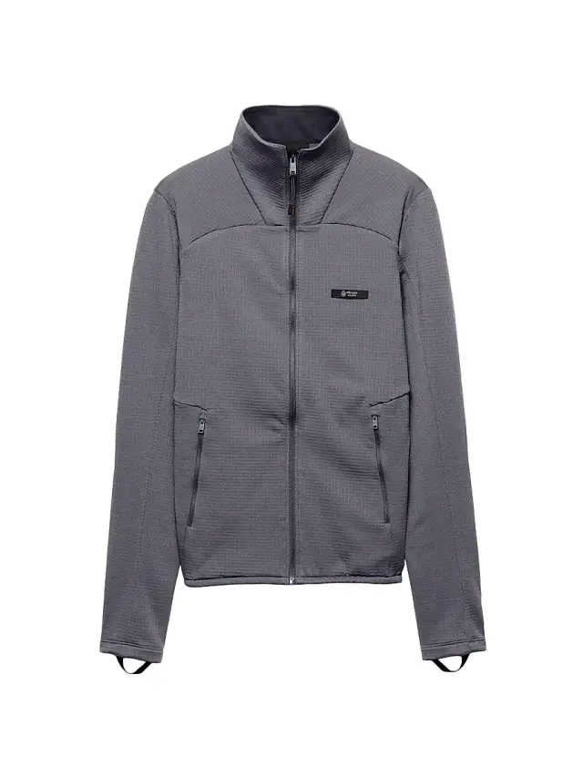 Men's Technical Fabric Blouson Jacket - Grey