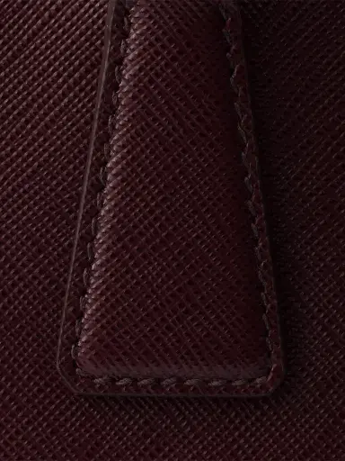 Prada Women's Medium Galleria Saffiano Leather Top Handle Bag - Dark Red | Thumbnail 8