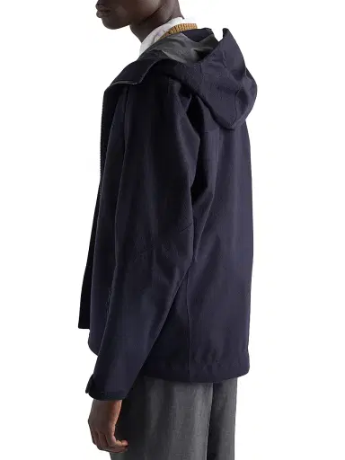 Prada Men's Hooded Cashmere Jacket - Blue - Size XL | Thumbnail 3 Prada Men's Hooded Cashmere Jacket - Blue - Size XL | Thumbnail 3