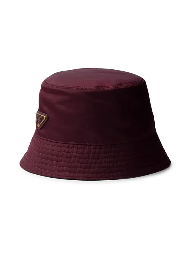 Prada Women's Re-Nylon Bucket Hat - Dark Red