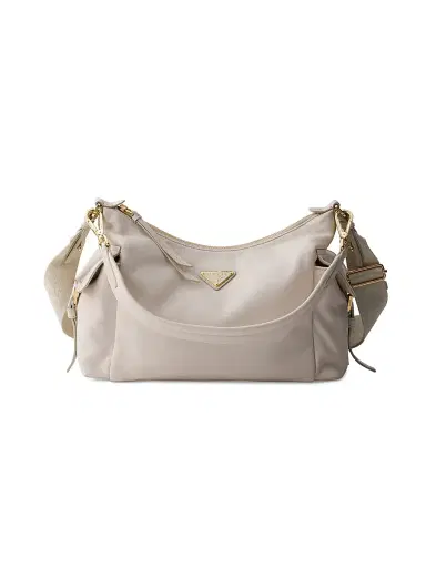 Prada Women's Large Explore Nappa Leather Shoulder Bag - Light Beige | Thumbnail 1