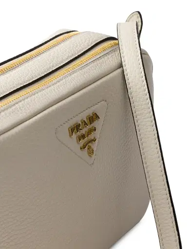 Prada Women's Small Leather Shoulder Bag - White | Thumbnail 5 Prada Women's Small Leather Shoulder Bag - White | Thumbnail 5