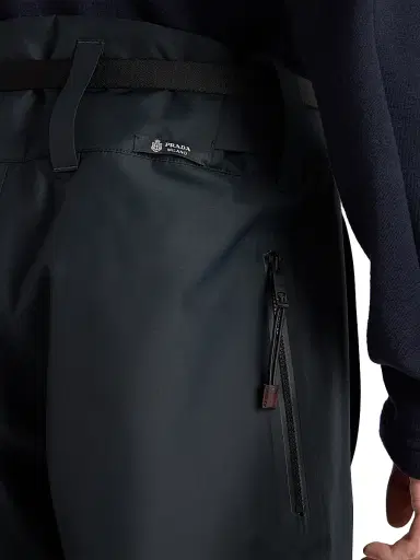 Prada Men's Technical Fabric Ski Pants - Black - Size XXL | Thumbnail 5
