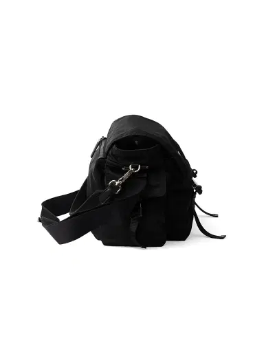 Prada Men's Explore Re-Nylon and Leather Bag - Black | Thumbnail 3