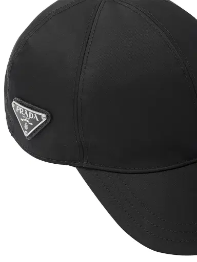 Prada Women's Re-Nylon Baseball Cap - Black - Size Large | Thumbnail 4 Prada Women's Re-Nylon Baseball Cap - Black - Size Large | Thumbnail 4