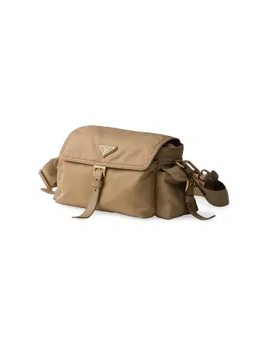 Prada Women's Medium Explore Re-Nylon Shoulder Bag - Beige | Thumbnail 2