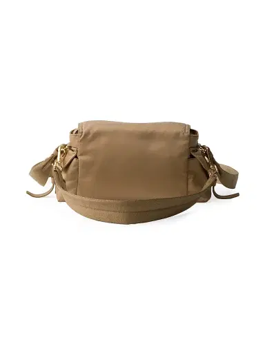 Prada Women's Medium Explore Re-Nylon Shoulder Bag - Beige | Thumbnail 3