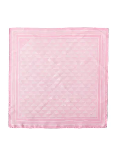 Prada Women's Printed Silk Twill Square Scarf | Thumbnail 2 Prada Women's Printed Silk Twill Square Scarf | Thumbnail 2