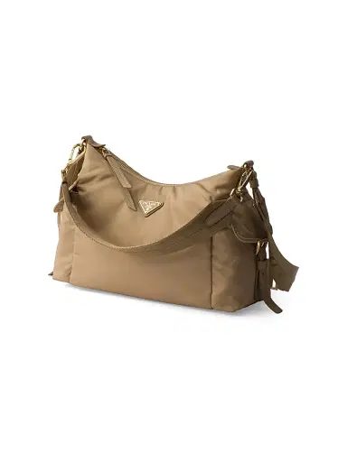 Prada Women's Explore Re-Nylon and Leather Shoulder Bag - Khaki | Thumbnail 2