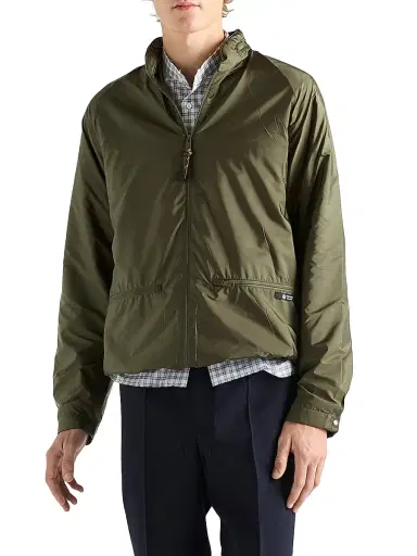 Prada Men's Hooded Re-Nylon Jacket - Green - Size 46 | Thumbnail 2 Prada Men's Hooded Re-Nylon Jacket - Green - Size 46 | Thumbnail 2